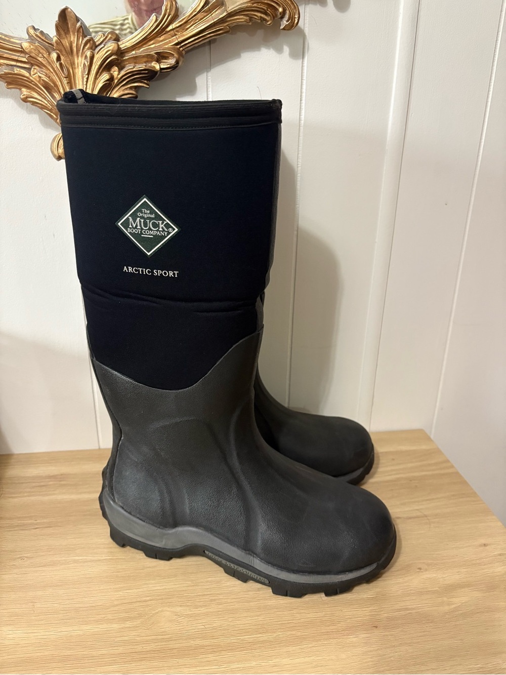 The Original Muck Boot Company Arctic Sport Men's Waterproof Boots - Black - Picture 7 of 12